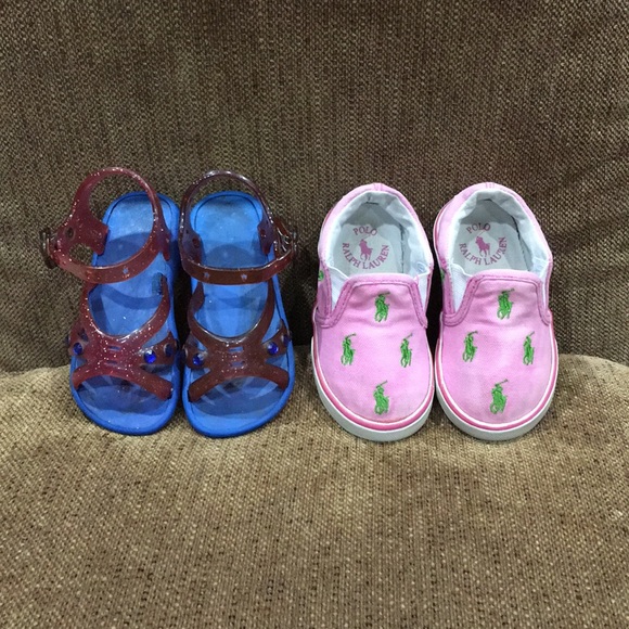 💗 RALPH LAUREN 💗 COLLECTION & DISNEY SUPER CUTE BABY KIDS SHOES . - Picture 4 of 4